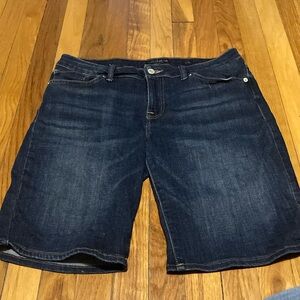 Lucky Brand Dark Blue Denim Shorts